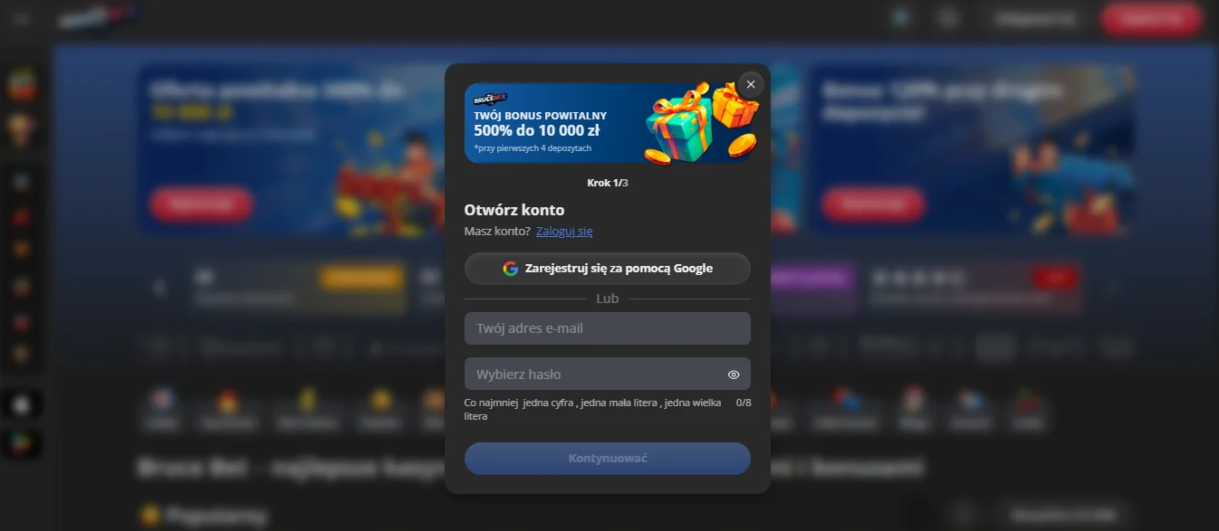 Bruce Bet Casino — krok po kroku od rejestracji do wypłaty