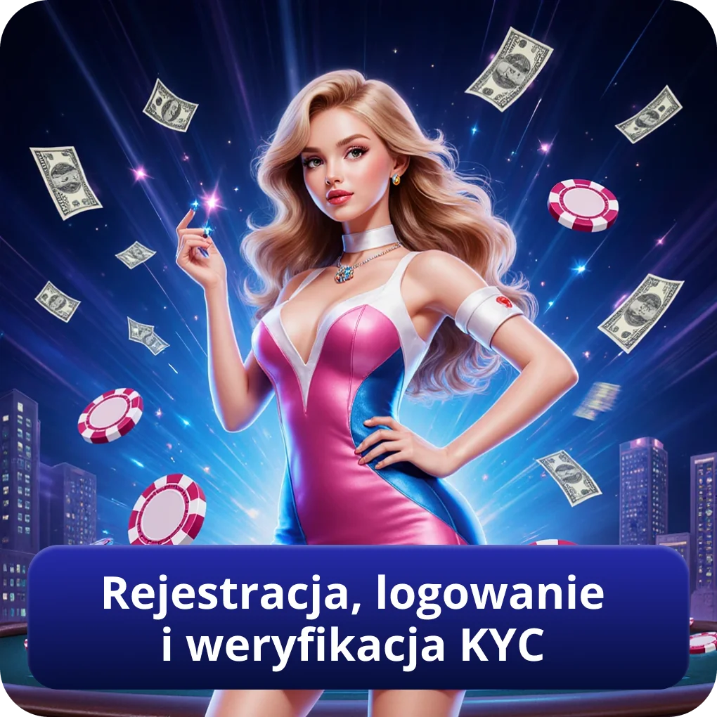 Rejestracja, logowanie i weryfikacja KYC w Bruce Bet Casino