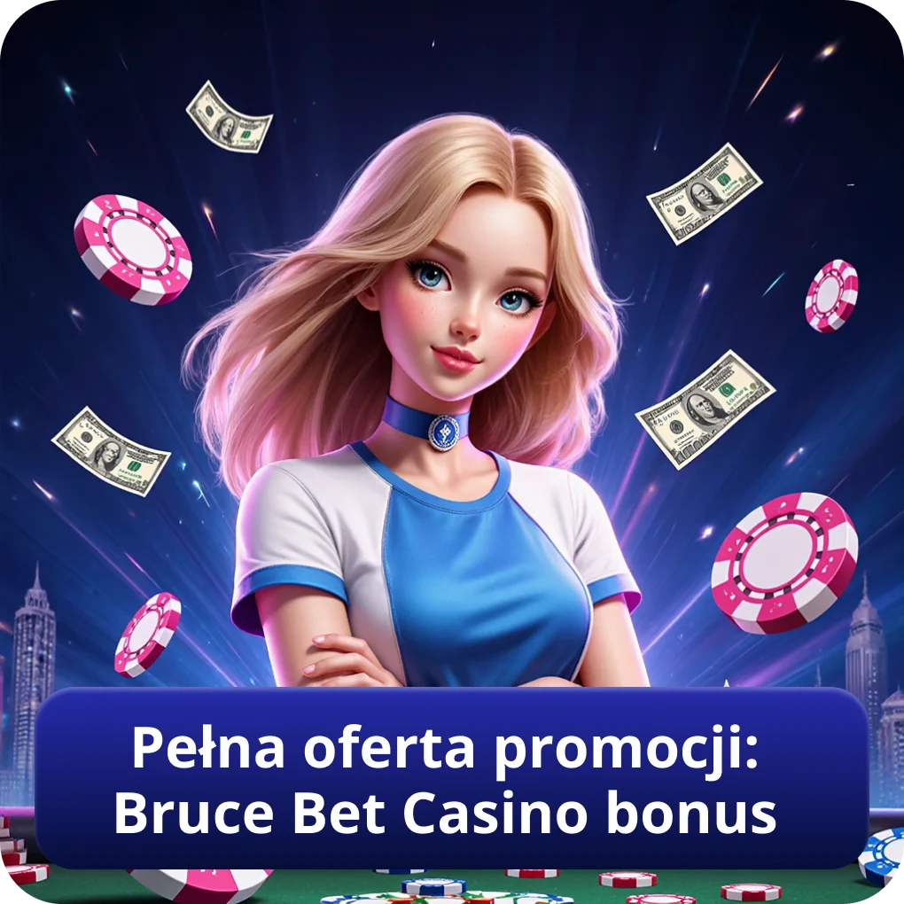 Pełna oferta promocji Bruce Bet Casino bonus